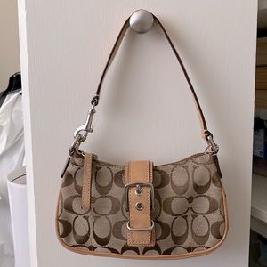 Coach monogram bag